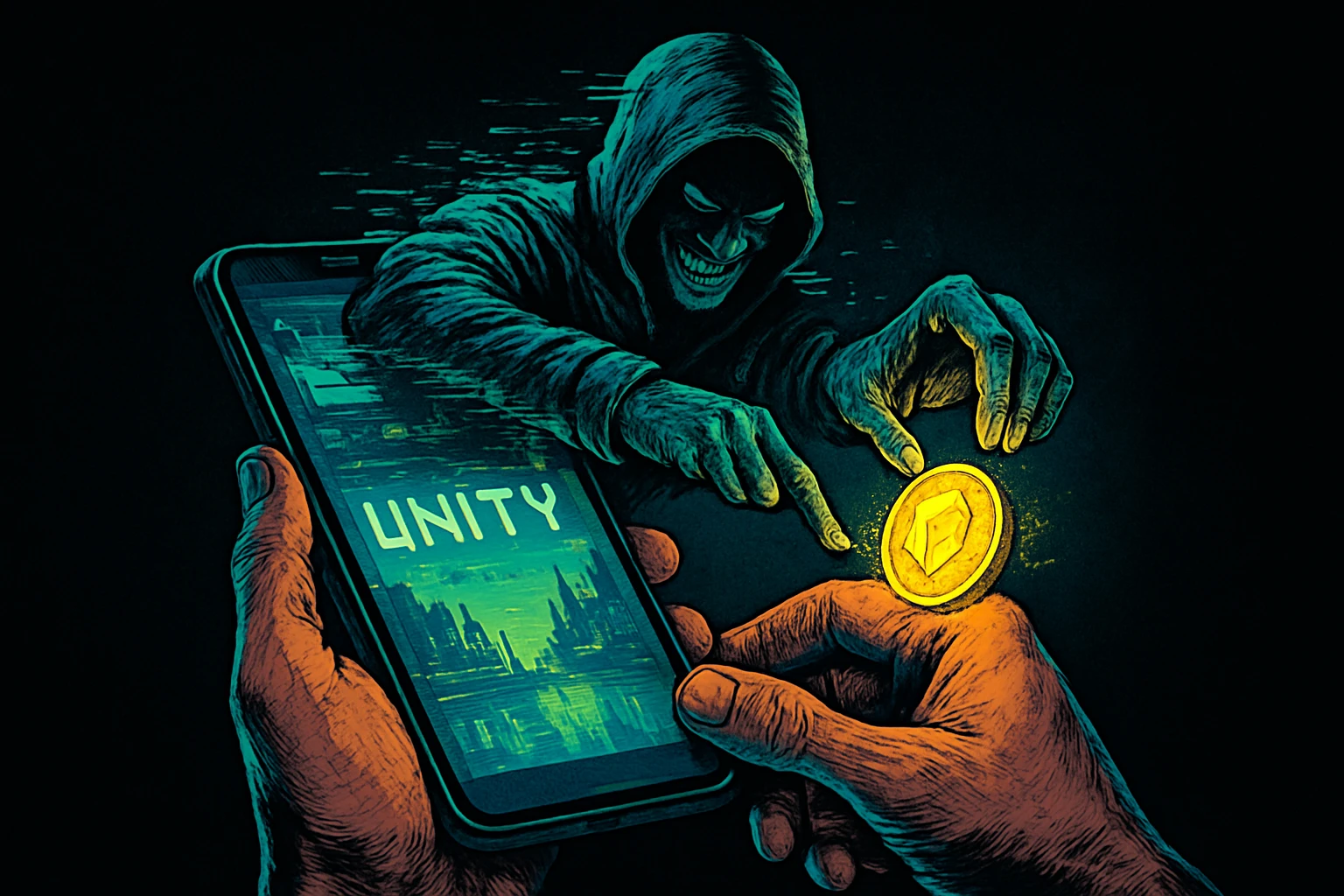 ألعاب الهاتف المحمول تهدد بسرقة محافظ العملات المشفرة! يعمل محرك Unity على إصلاح 